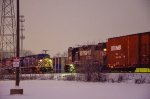 NS GP38-2 High nose Locomotive in the yard